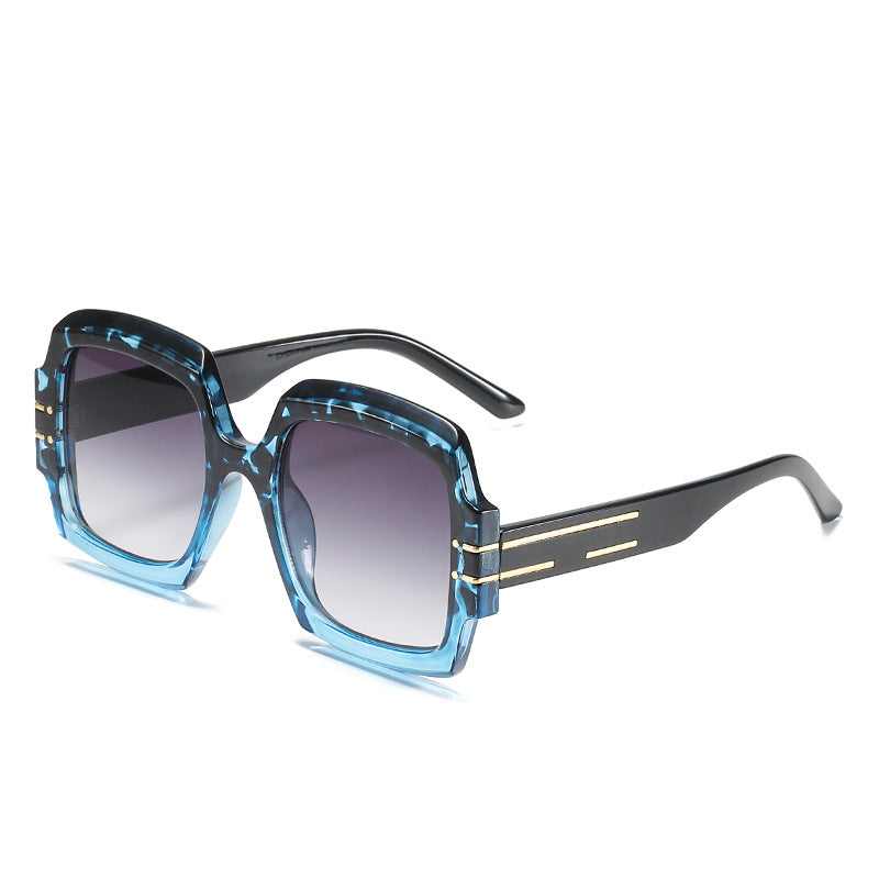 Wholesale PC Square Frame Men's and Women's Sunglasses